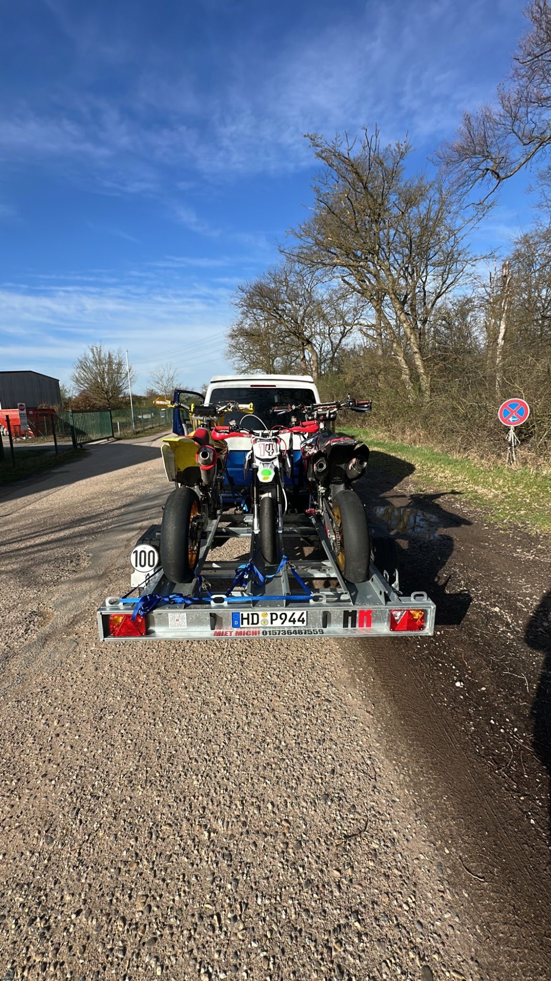 Motorradanhänger 750KG