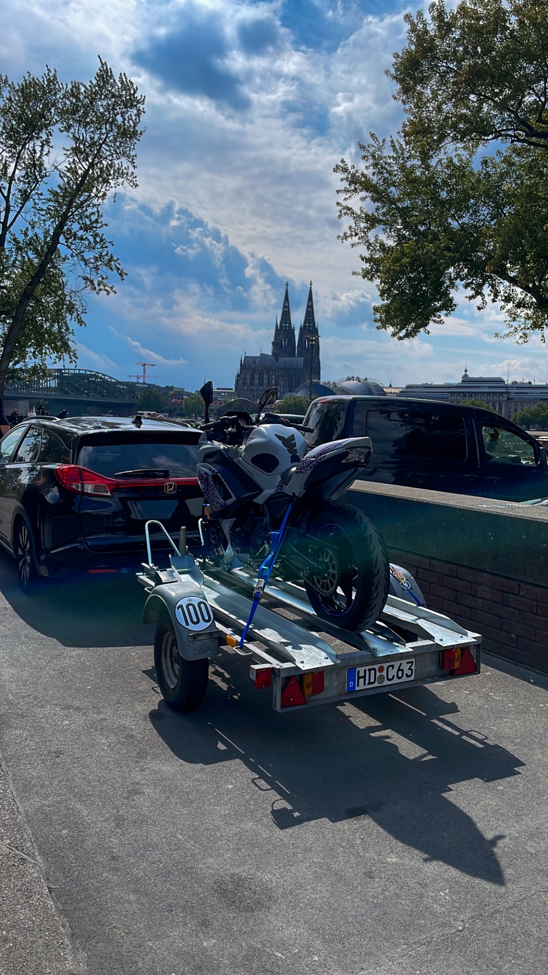 Motorradanhänger 500KG (2024)